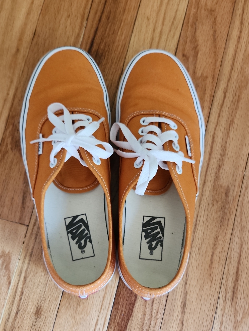 Orange Vans Men's Size 8 / Women's Size 9.5 - Picture 1 of 4